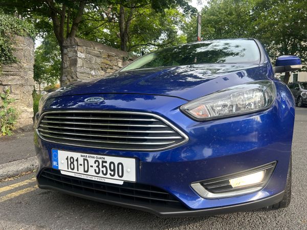 Ford Focus Hatchback, Petrol, 2018, Blue