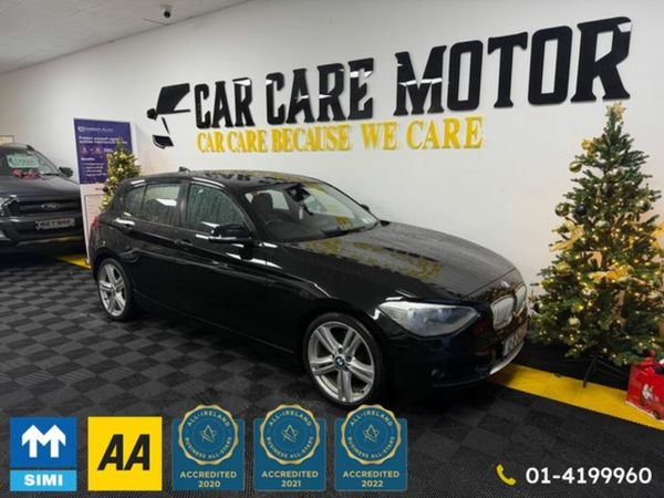 BMW 1-Series Estate, Diesel, 2012, Black