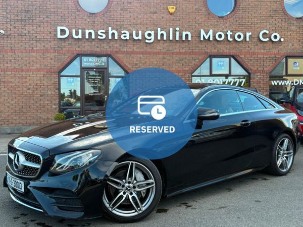 Mercedes-Benz E-Class Coupe, Diesel, 2017, Black