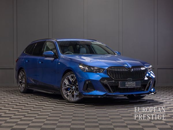 BMW 5-Series Estate, Petrol Plug-in Hybrid, 2025, Blue