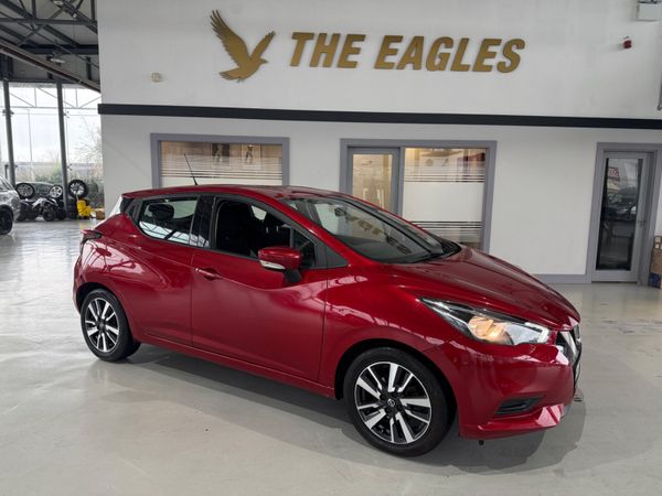 Nissan Micra Hatchback, Petrol, 2019, Red