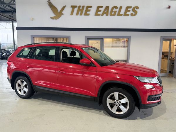 Skoda Kodiaq SUV, Petrol, 2017, Red