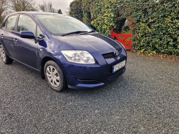 Toyota Auris Hatchback, Petrol, 2007, Blue