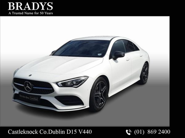 Mercedes-Benz CLA Coupe, Petrol, 2023, White