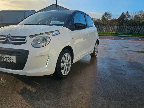 Citroen C1 Hatchback, Petrol, 2017, White