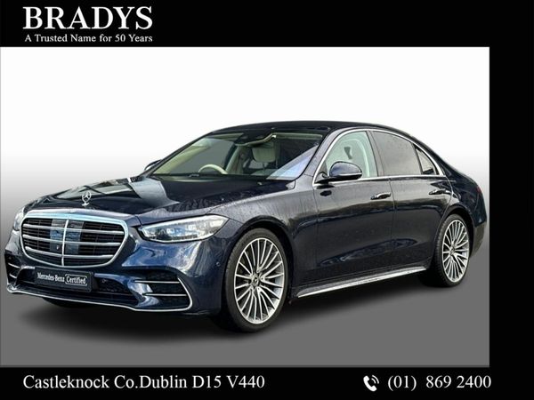 Mercedes-Benz S-Class Saloon, Diesel, 2022, Blue