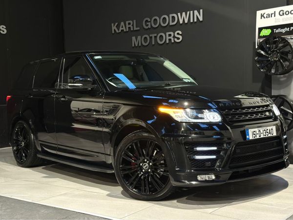 Land Rover Range Rover Sport SUV, Diesel, 2015, Black
