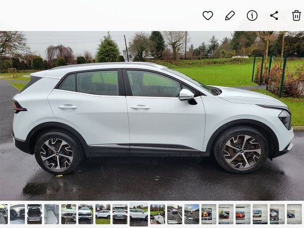 Kia Sportage SUV, Diesel, 2022, White