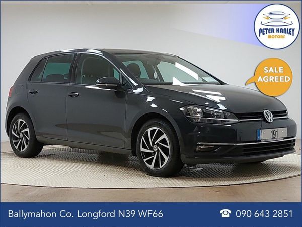 Volkswagen Golf Hatchback, Diesel, 2019, Grey