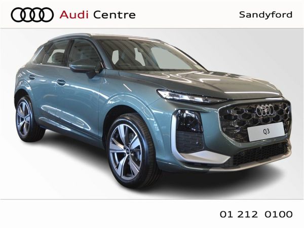 Audi Q3 SUV, Petrol Plug-in Hybrid, 2026, Green