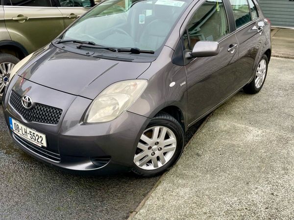 Toyota Yaris Hatchback, Diesel, 2008, Grey