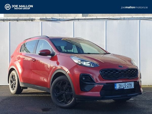 Kia Sportage SUV, Diesel Hybrid, 2021, Red