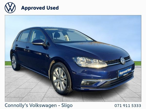 Volkswagen Golf Hatchback, Diesel, 2019, Blue