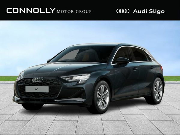 Audi A3 Saloon, Petrol, 2026, Black