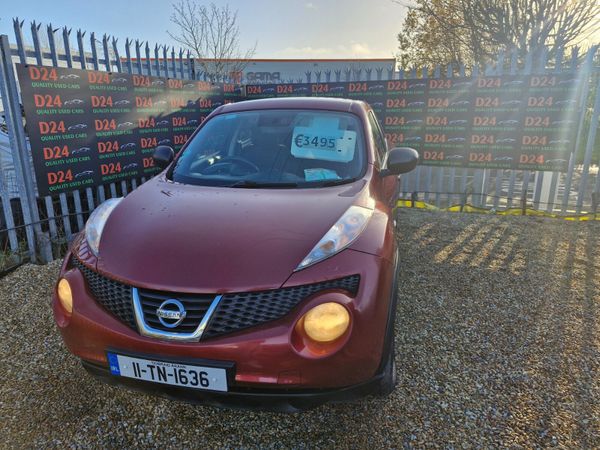 Nissan Juke SUV, Diesel, 2011, Red