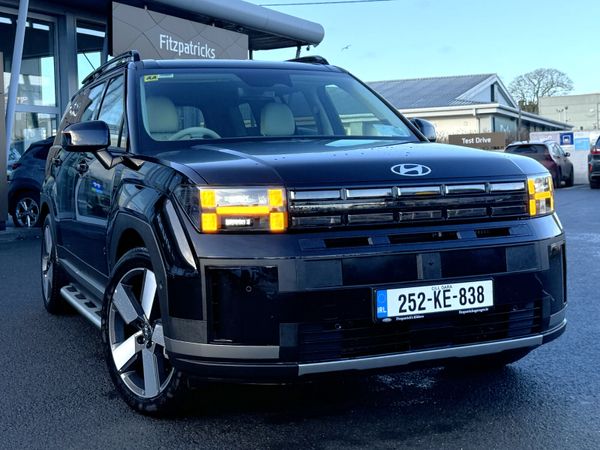 Hyundai Santa Fe SUV, Petrol Plug-in Hybrid, 2025, Black