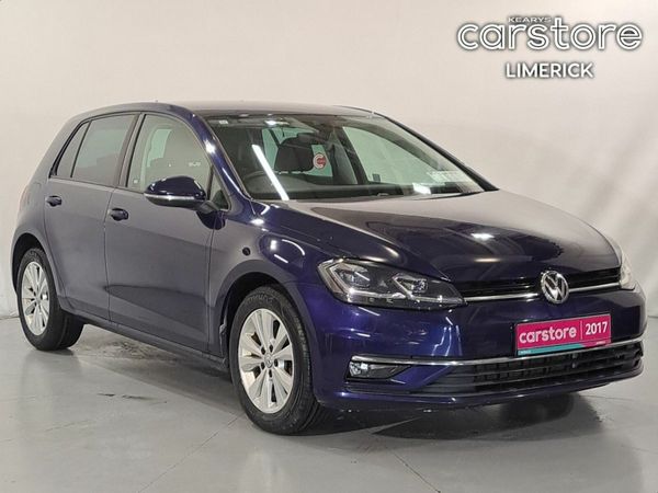 Volkswagen Golf Hatchback, Petrol, 2017, Blue