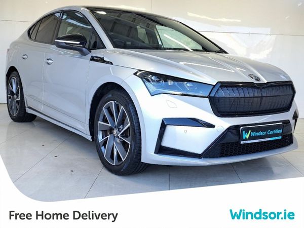 Skoda Enyaq Coupe, Electric, 2024, Silver