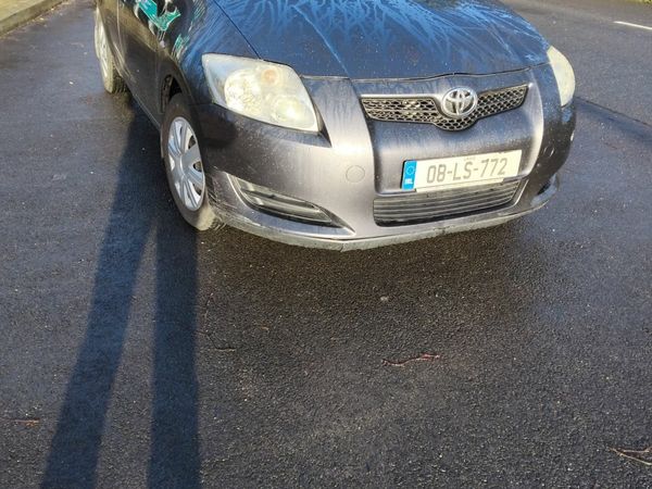 Toyota Auris Hatchback, Petrol, 2008, Grey