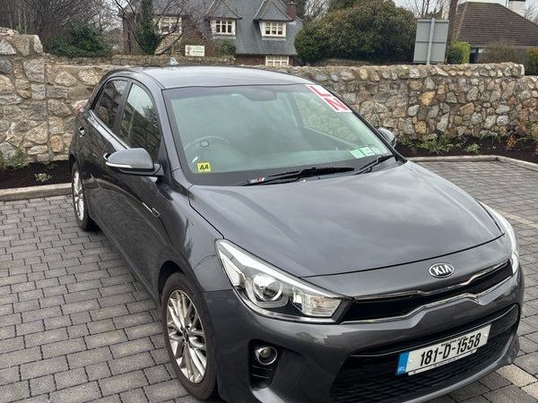 Kia Rio Hatchback, Petrol, 2018, Grey