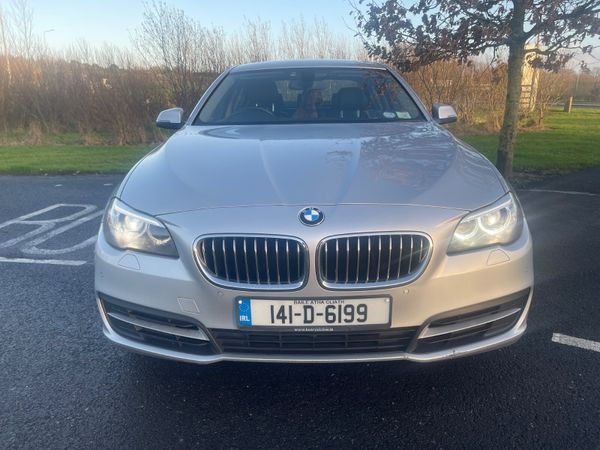 BMW 5-Series Saloon, Diesel, 2014, Silver