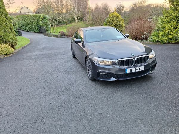 BMW 5-Series Saloon, Diesel, 2018, Grey