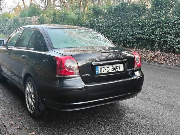 Toyota Avensis Saloon, Petrol, 2007, Black