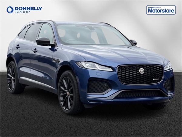 Jaguar F-Pace Estate, Petrol Hybrid, 2022, Blue