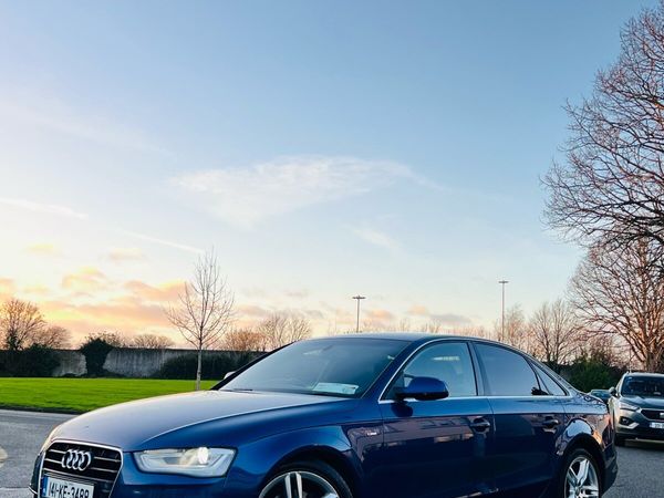 Audi A4 Saloon, Diesel, 2014, Blue