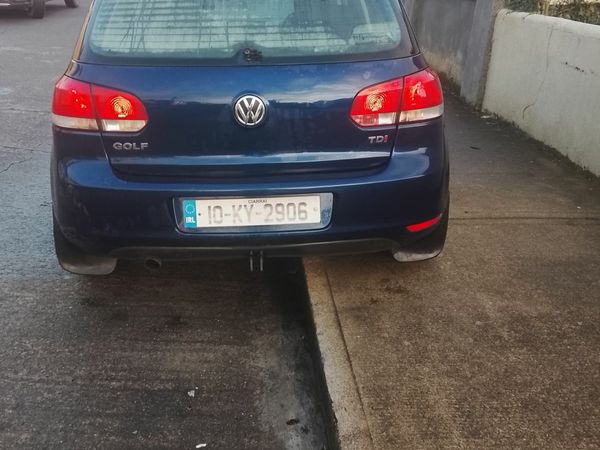 Volkswagen Golf Hatchback, Diesel, 2010, Blue