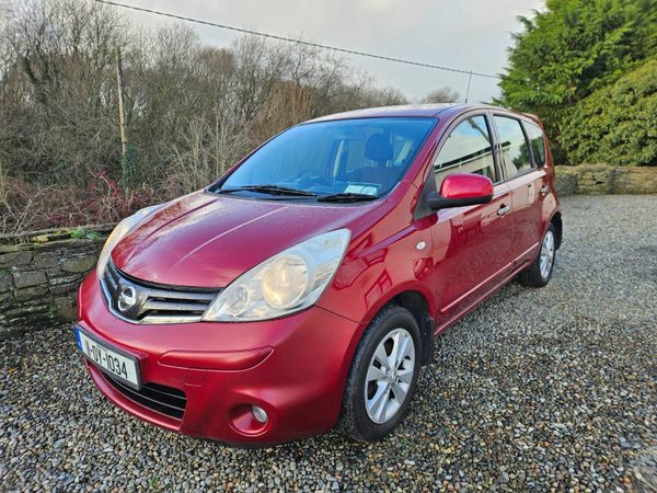 Nissan Note MPV, Petrol, 2011, Red
