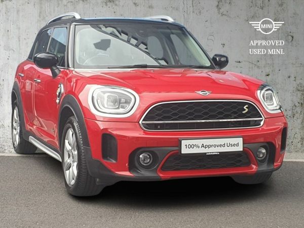 Mini Countryman SUV, Petrol Plug-in Hybrid, 2020, Red