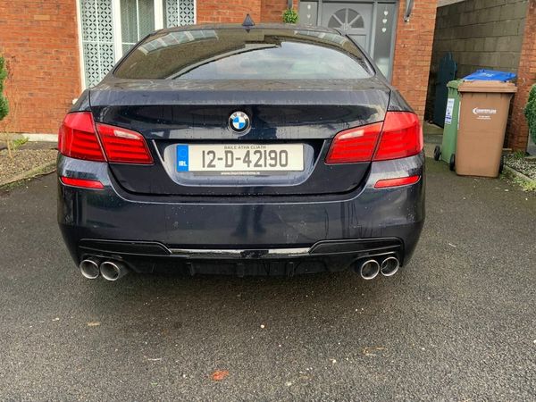 BMW 5-Series Saloon, Diesel, 2012, Black