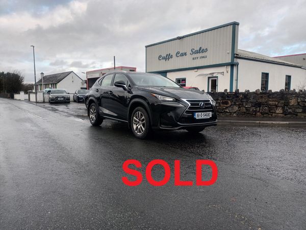 Lexus NX SUV, Petrol Hybrid, 2016, Black