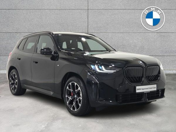 BMW X3 SUV, Petrol Plug-in Hybrid, 2025, Black