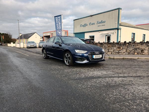 Audi A4 Saloon, Diesel, 2021, Blue