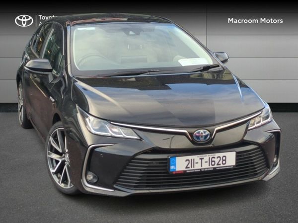 Toyota Corolla Saloon, Petrol Hybrid, 2021, Black