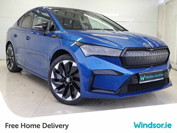 Skoda Enyaq Coupe, Electric, 2024, Blue