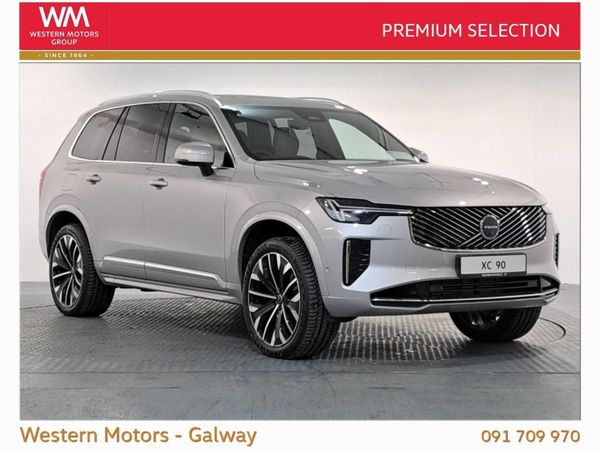 Volvo XC90 SUV, Petrol Hybrid, 2025, Silver