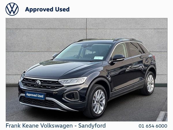Volkswagen T-Roc SUV, Petrol, 2025, Black