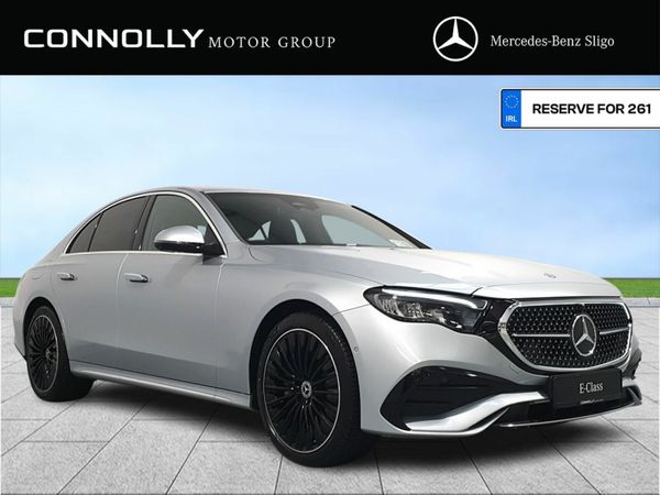 Mercedes-Benz E-Class Saloon, Diesel Plug-in Hybrid, 2026, Silver