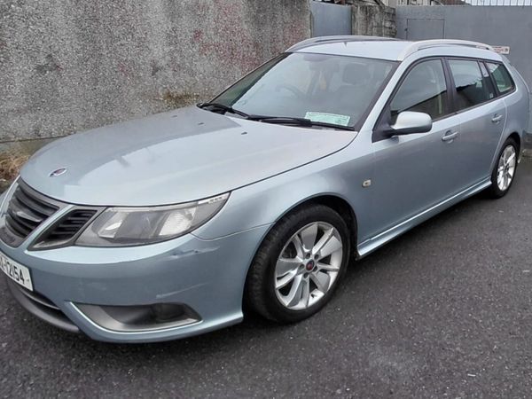 Saab 9-3 Estate, Diesel, 2010, Silver