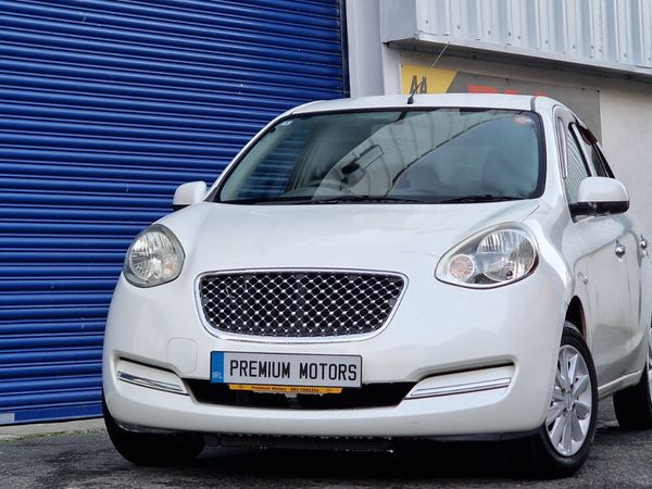 Nissan March Hatchback, Petrol, 2018, White