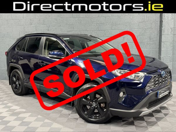 Toyota RAV4 Estate, Petrol Hybrid, 2020, Blue