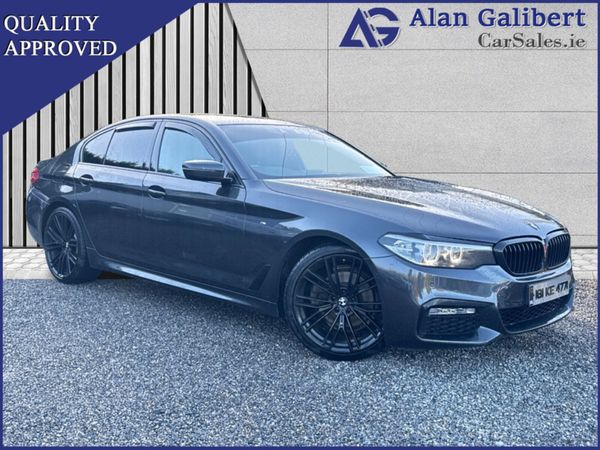 BMW 5-Series Saloon, Diesel, 2018, Grey