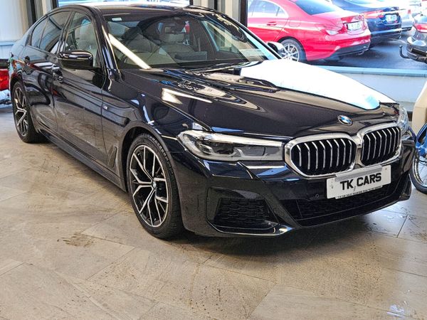 BMW 5-Series Saloon, Diesel, 2020, Black