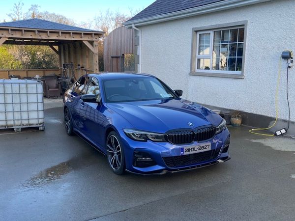 BMW 3-Series Saloon, Petrol Plug-in Hybrid, 2021, Blue
