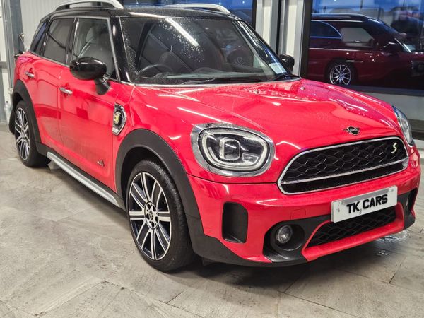 Mini Countryman SUV, Petrol Hybrid, 2021, Red