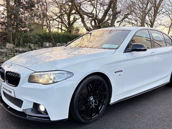 BMW 5-Series Saloon, Diesel, 2015, White