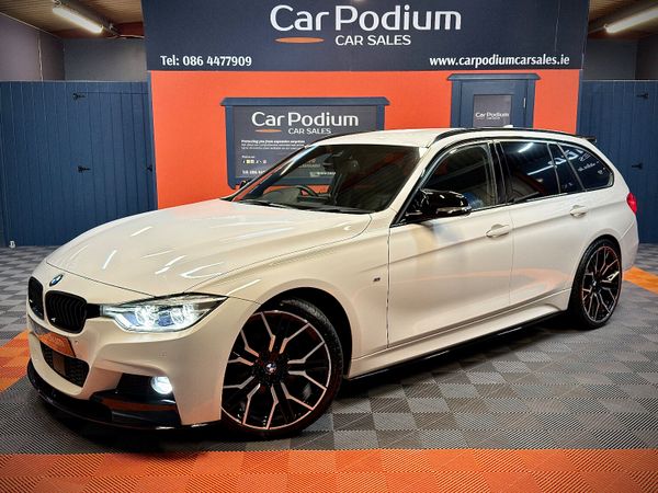 BMW 3-Series Estate, Diesel, 2018, White